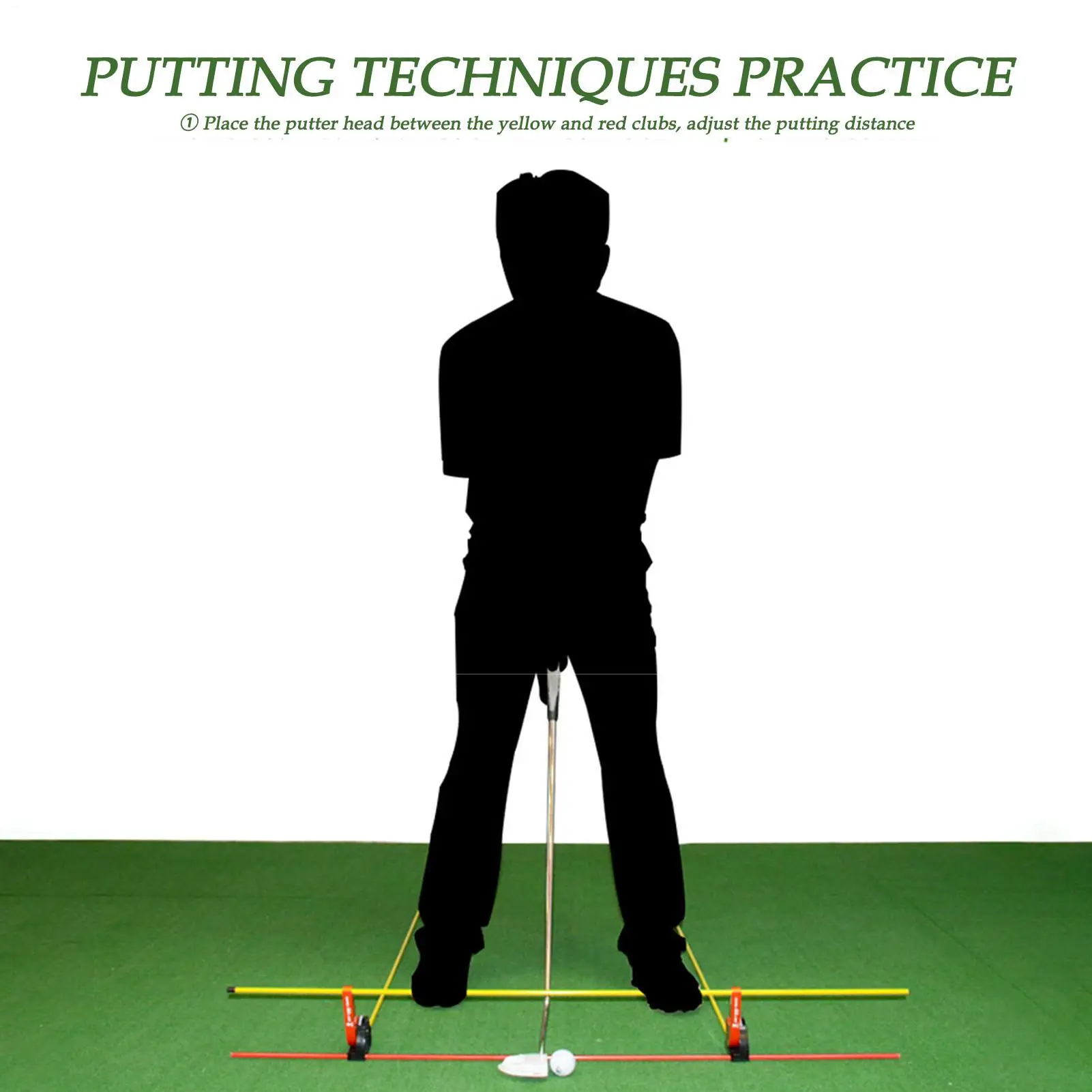 جولف محاذاة قضيب حامل سوينغ معدات التدريب زاوية قابل للتعديل جولف وضع أداة مصحح للرجال المحترفين الهواة #4