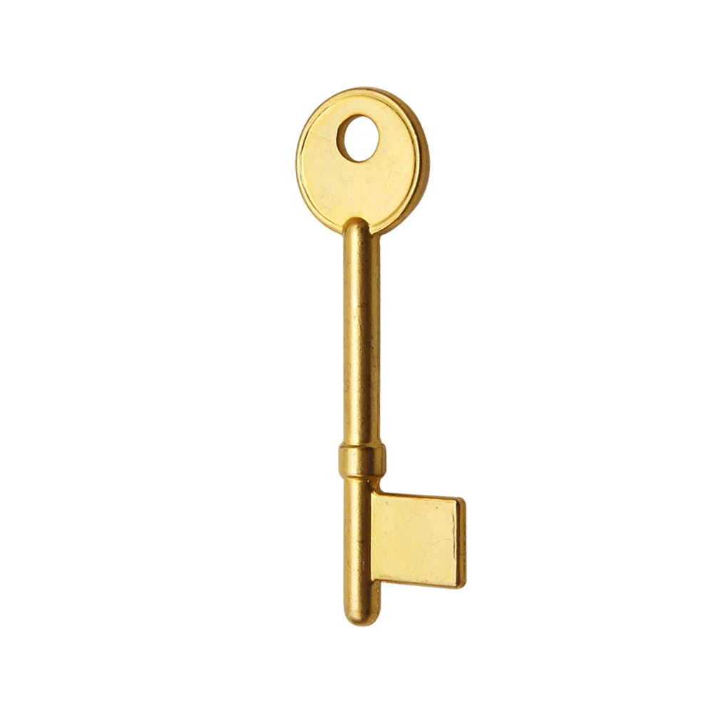 5PC Vault Copper Flagpole safe key single-bitt key blank house key blanks for Russian special Old doors key embryo