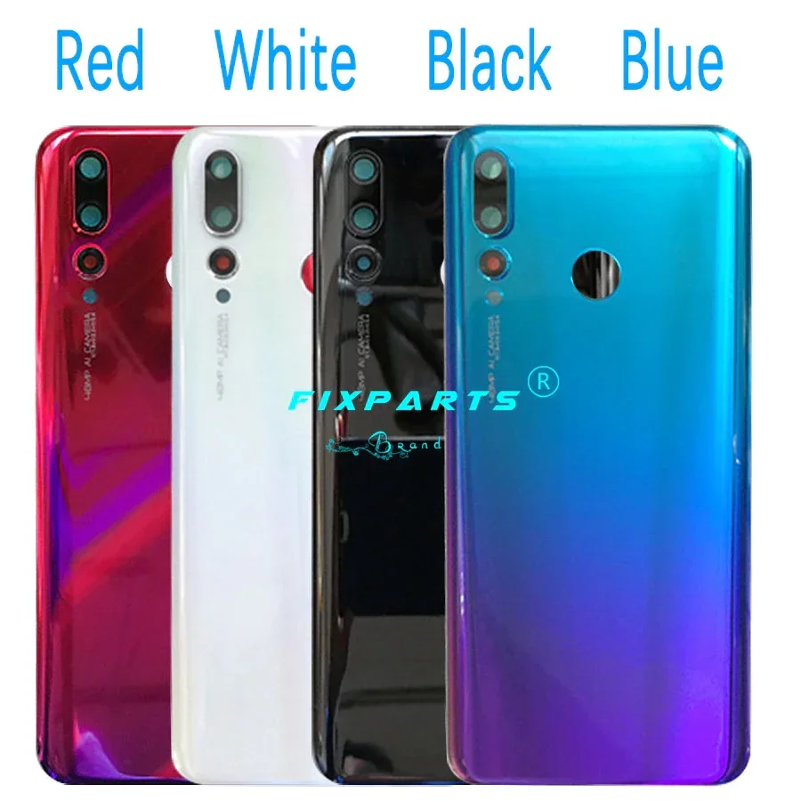 Back Housing For HUAWEi Nova 4 Back Battery Cover Rear Housing Door Case Lens Assembly For Huawei Nova4 Battery Cover