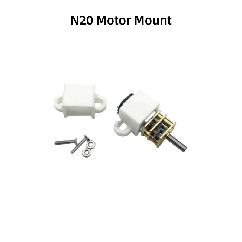 

N20/N30 Motor Bracket & Mount - for Robots/Smart Cars/3D Printers - Motor Accessories with Easy Installation & Stable Support