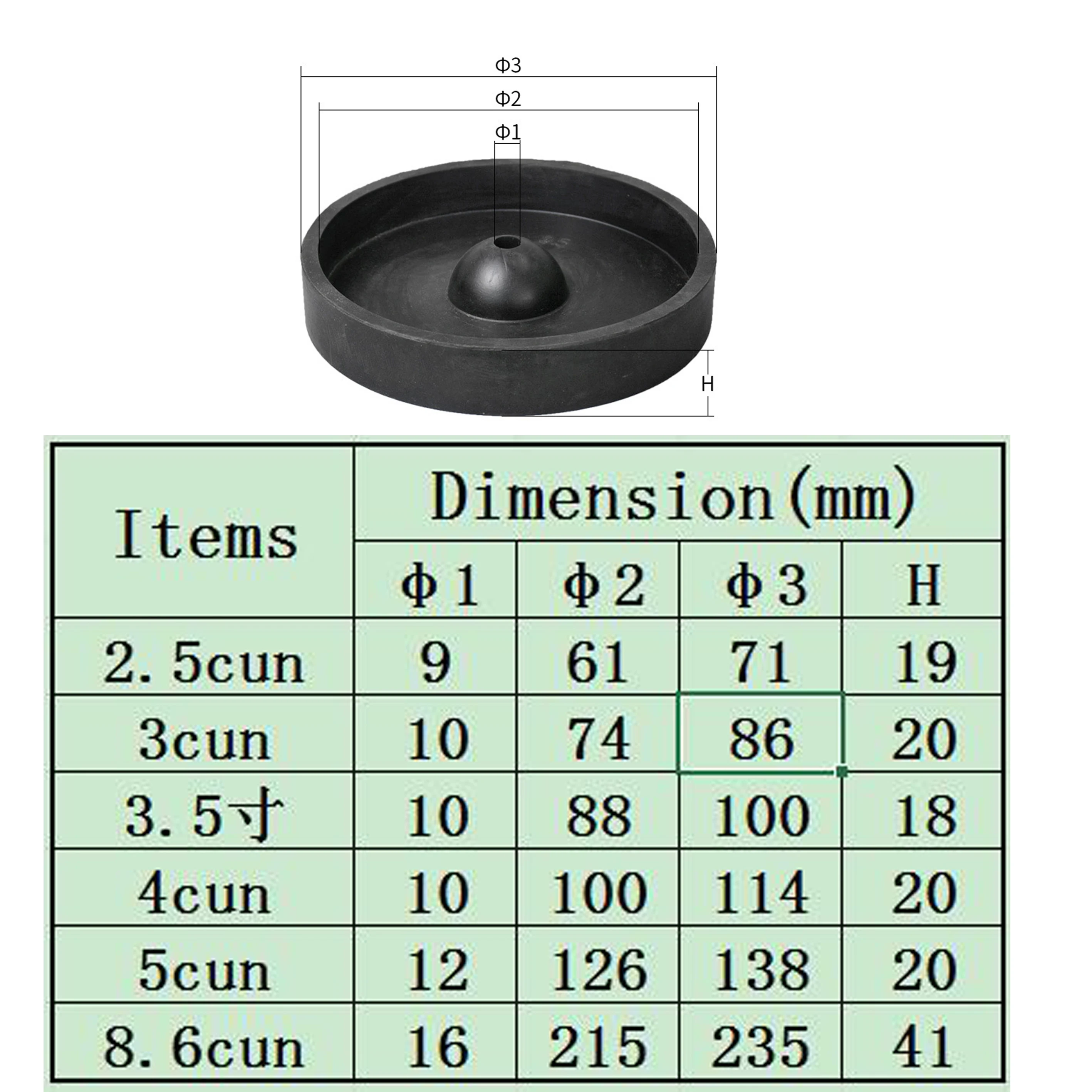 Jewelry Casting Flask Set Rubber Sprue Base Silicone Gasket for KAYA Cast Vacuum Machine