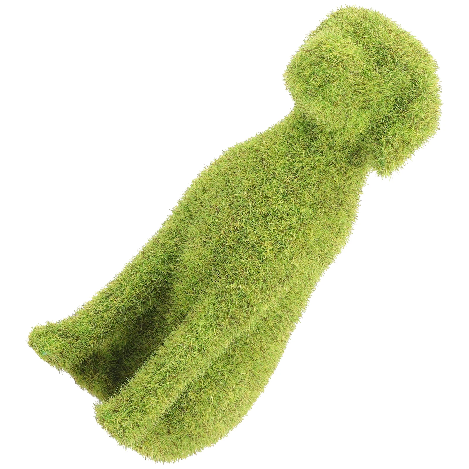 

Simulated Puppy Ornaments Garden Decorations Large Green Topiary Outdoor Flocking Animal Lawn Decoration Artificial Small Animal