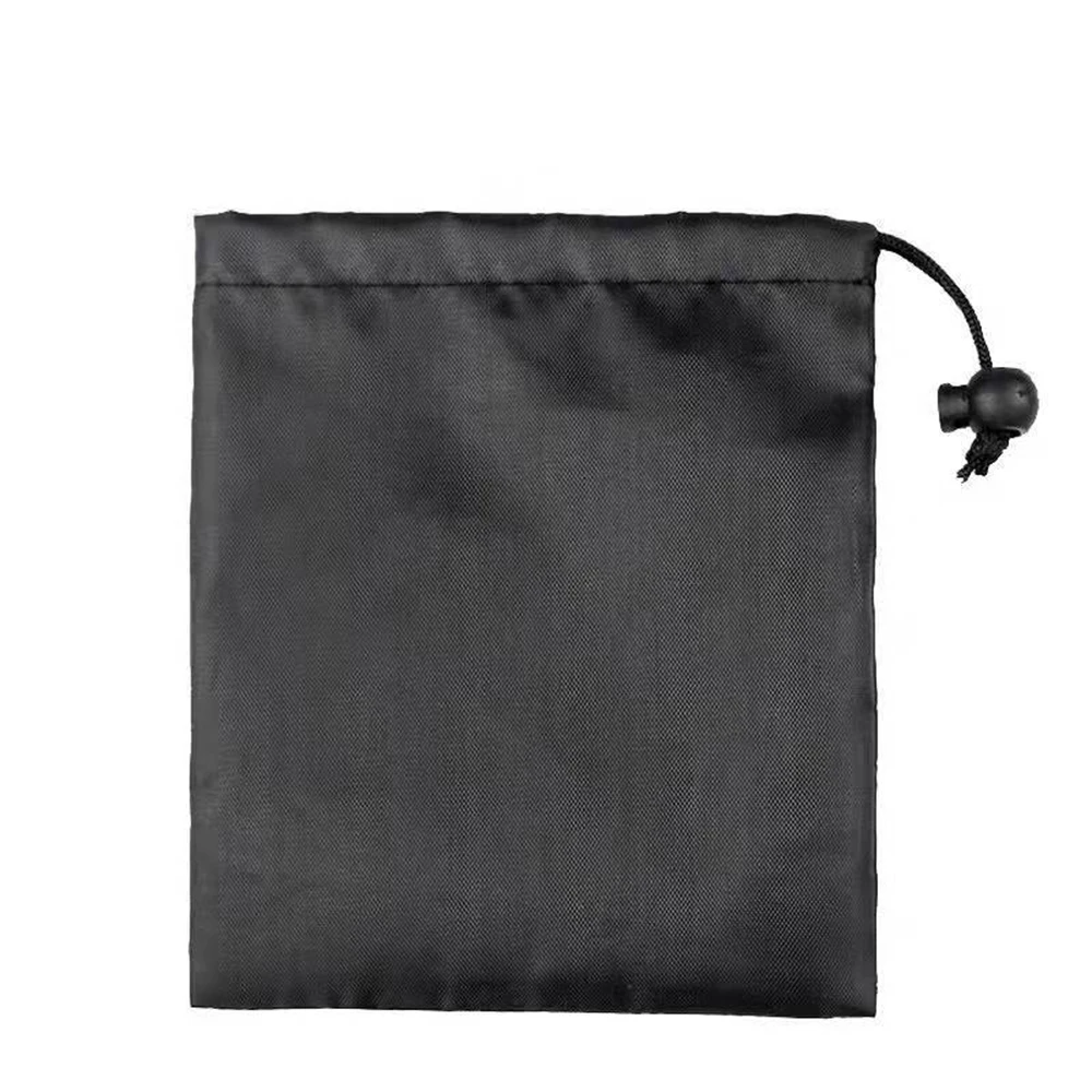 Drawstring Bag Storage Pouch Mini Gadgets Organizer Black Bags Cover for Clothes Shoes Packaging Outdoor Travel Use