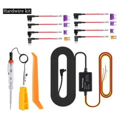 for 70mai Hardwire Kit Micro USB for 70mai 4K A800S A500S D06 M300 LIte2 Hardwire Kit UP02 for Car DVR 24H Parking Monitor