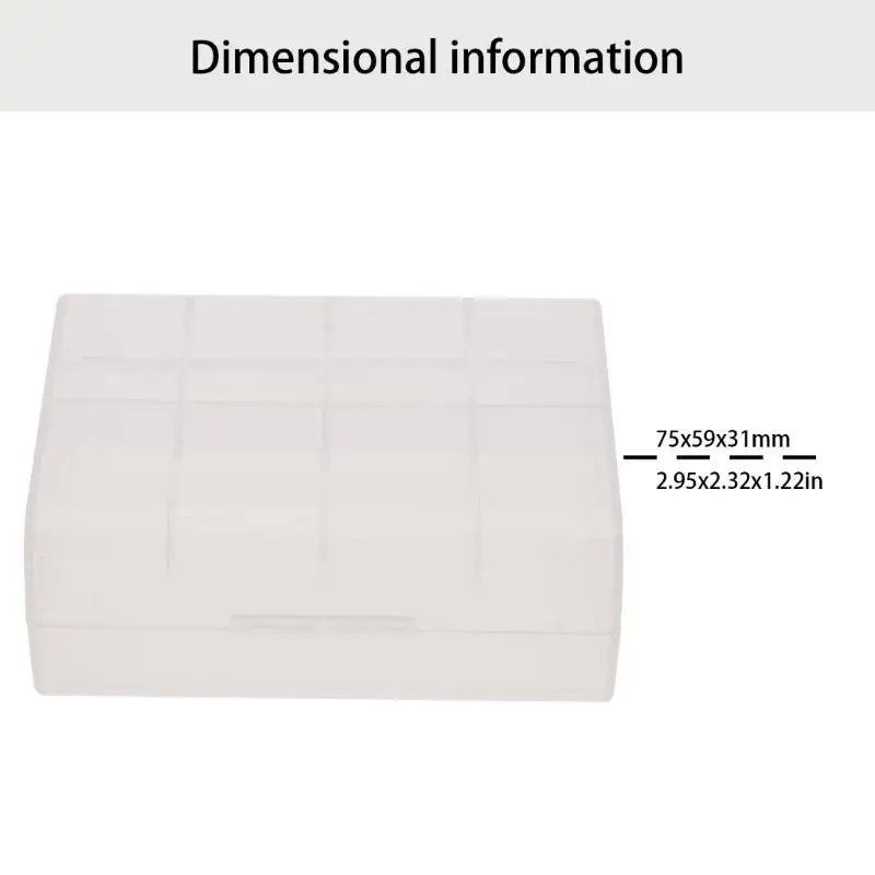 Máy giữ vỏ bộ lưu trữ pin 652F cho hộp lưu trữ Pin 2x26650