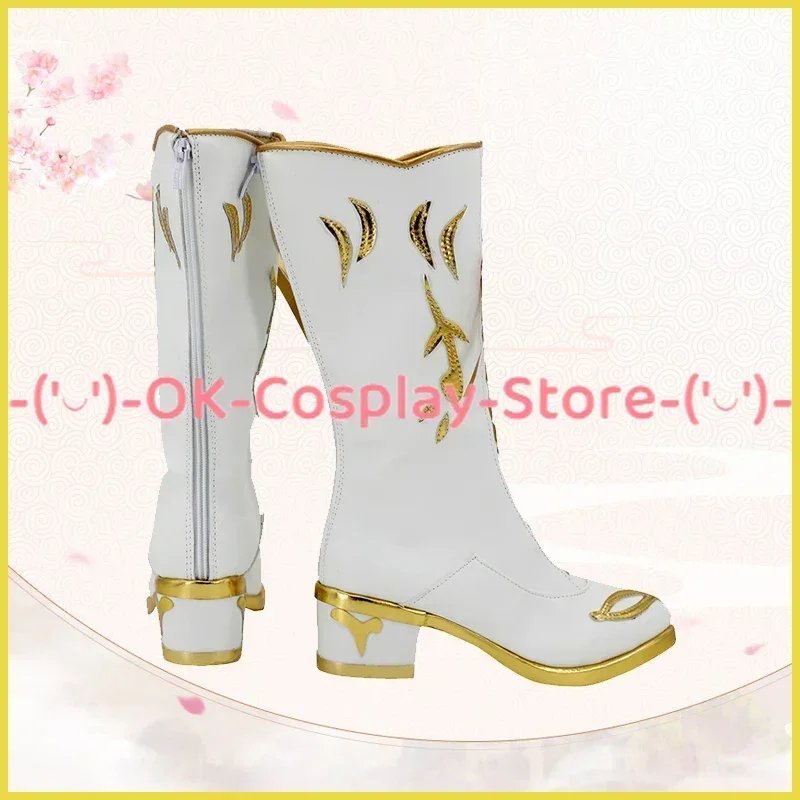 [Customized] Ensemble Stars Tenshouin Eichi Cosplay Shoes Game Roleplay Costume Prop Halloween Carnival Party PU Leather Boots