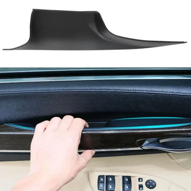 For BMW 7 Series F01 F02 2008-2015 Car Side Door Interior Handle Pull Carrier Cover Car Accessories 51429151212 51419115501