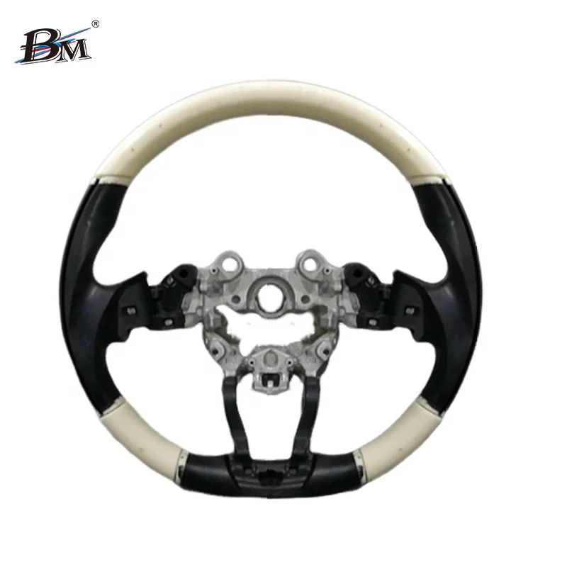 For Mazda CX-3 5 8 DEMIO DJ series  AXELA BM/BY series Accessories Custom Car color peach wood Leather OP steering wheel by BM