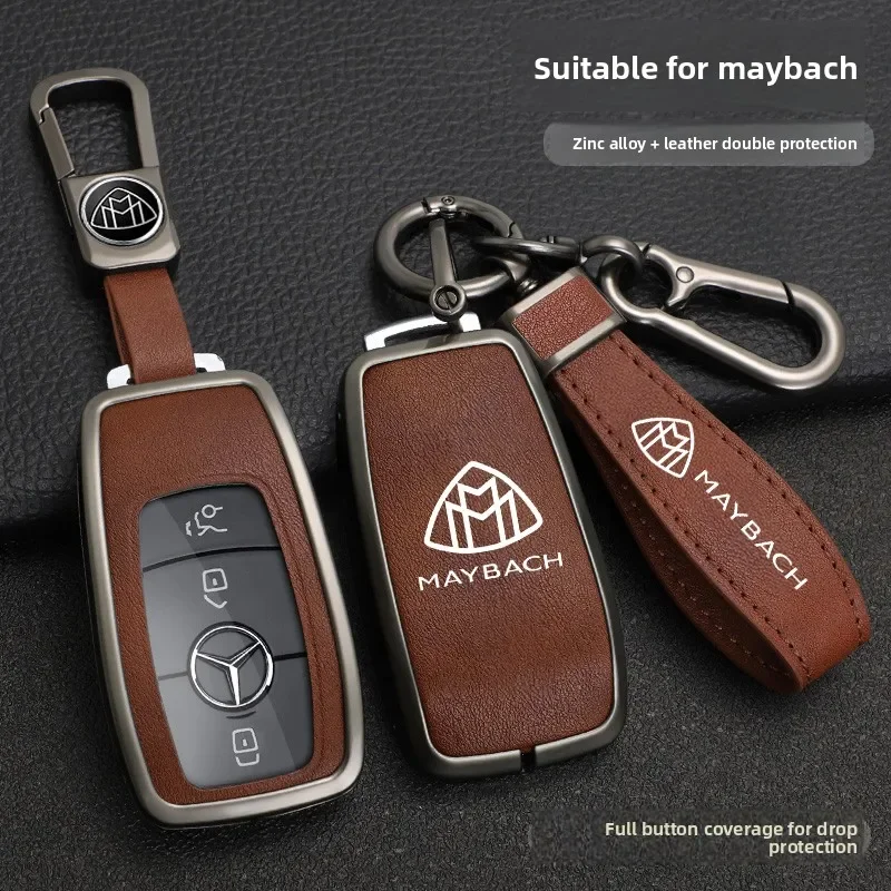 For Suitable for Mercedes-Benz Maybach key cover, S-Class S400L, S450L, S480L, GLS450/600 case