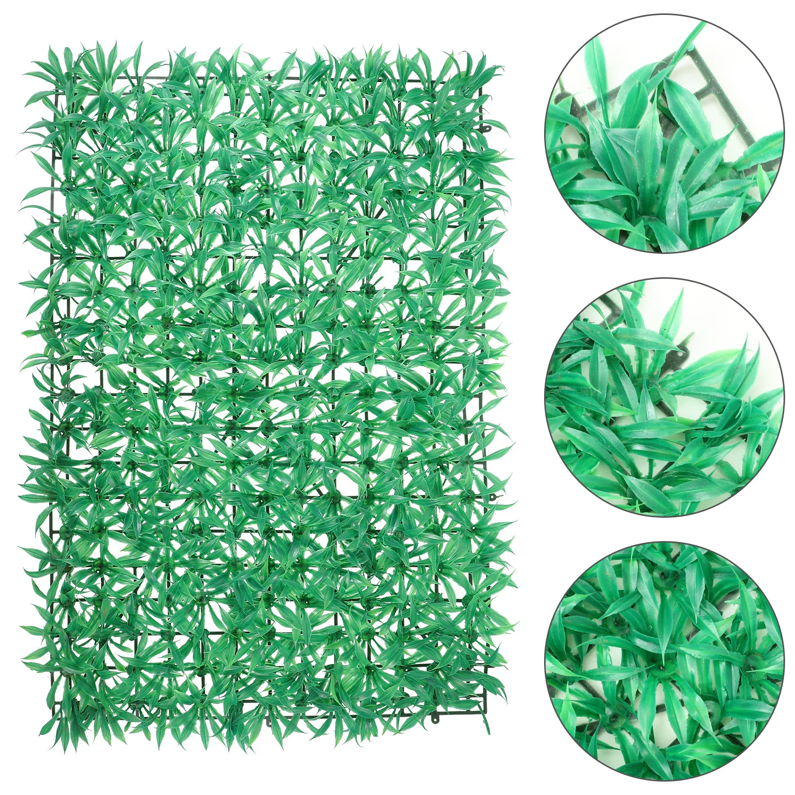 

Artificial Hedge Wall Panel Greenery Backdrop Decor For Wedding Party Office Restaurant Indoor Outdoor Plants Panel