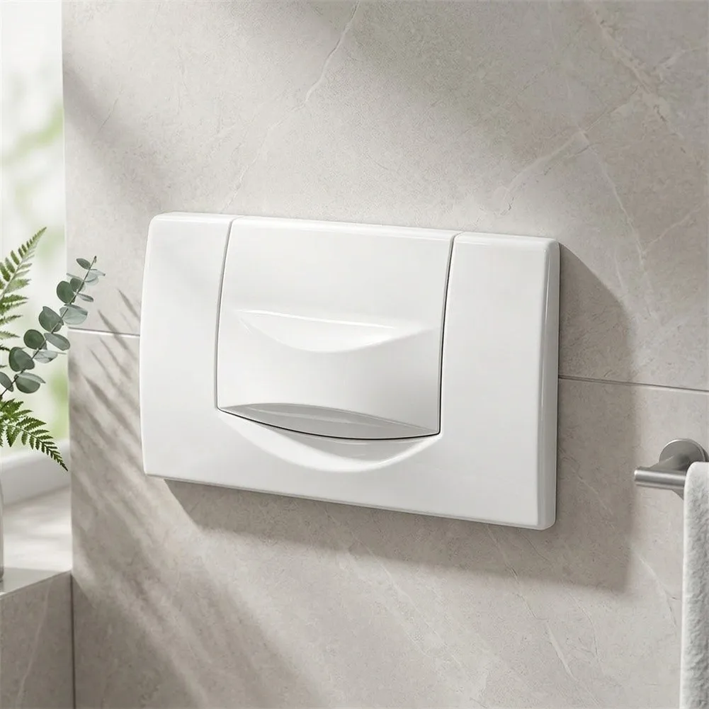 Mounting Bracket Compatible with For Geberit 115.333.11.1 Toilet Tank Flush Button ABS Reinforced Frame for Durable Bathroom Use