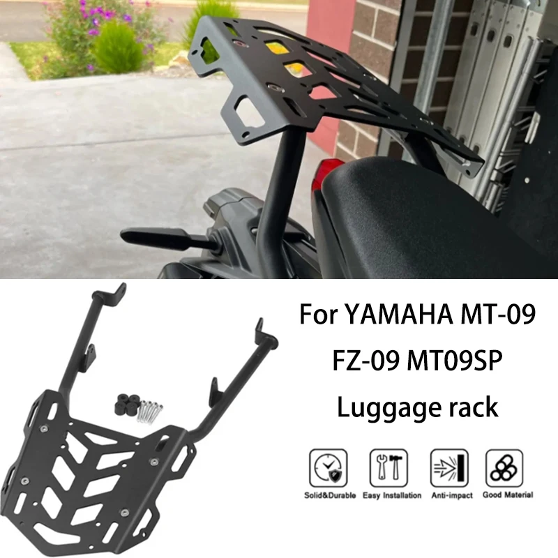 MTKRACING For YAMAHA MT-09 FZ-09 MT09SP 2021-2024 Rear rack luggage compartment trunk stabilizer bracket cargo bracket