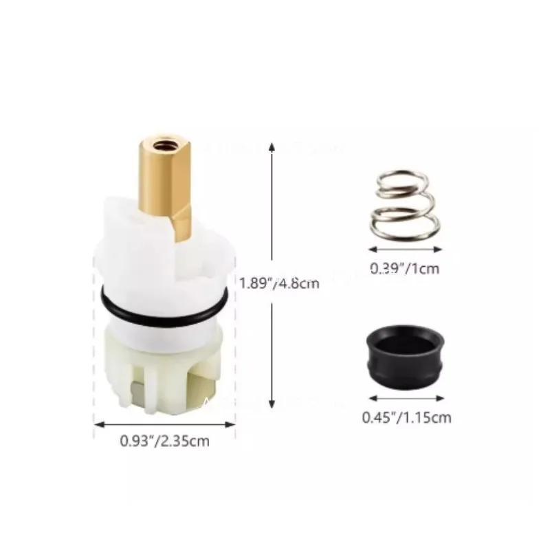 Suitable for Derta RP25513 Concealed Double Head Shower, Basin Faucet Spool Accessories