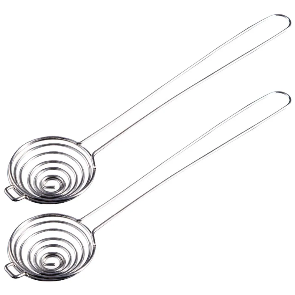 

2Pcs Stainless Steel Yolk Separator Egg White Divider Kitchen Tool Baking Accessory Practical Egg Sieve