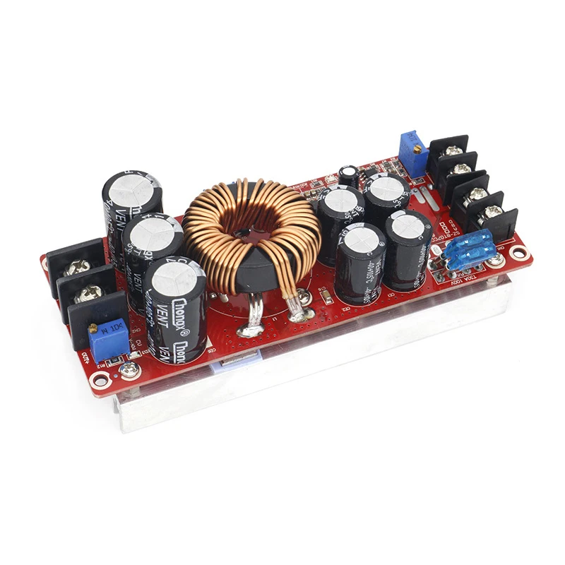 1200W High-power Converter Boost Step-up Power Supply Module Adjustable On-board Charging Power Module Boost Converter Regulator