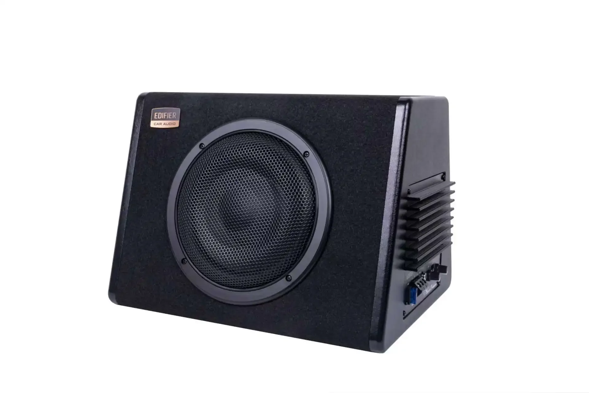 EDIFIER 8 inch 150W wooden cabinet car subwoofer 12V aluminum panel big magnet