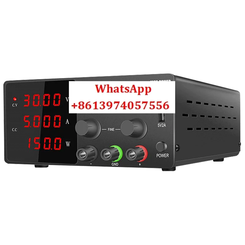 

Adjustable Stable Voltage and Current DC Power Supply 30V60V72V Automotive LED Light Test Power Supply Table