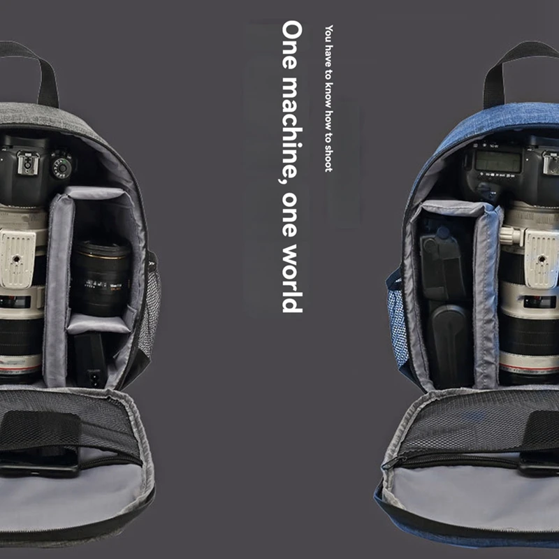 Multi-Function Digital Camera Backpack Bag Waterproof Outdoor DSLR Camera Bag For Nikon Sony Shockproof Bag For Travel
