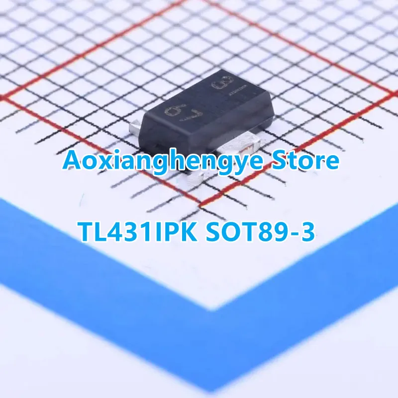10PCS TL431CPK TL431IPK TL431QPK SOT89-3（Marking:43 3I 3Q ）ADJUSTABLE PRECISION SHUNT REGULATORS