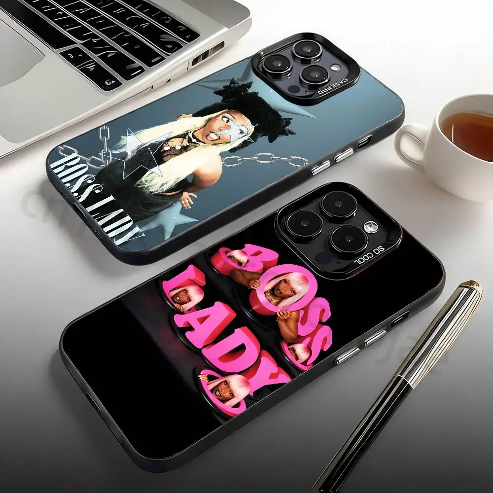 

Artist of Boss Lady T-Theodora Phone Case For iPhone 17,16,15,14,13,12,11,Pro,Max,Plus,Mini Candy Matte Shockproof Cover