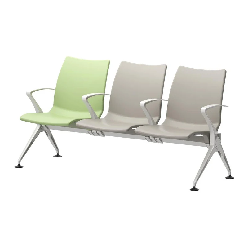 Comfort metal non-foldable commercial waiting chair