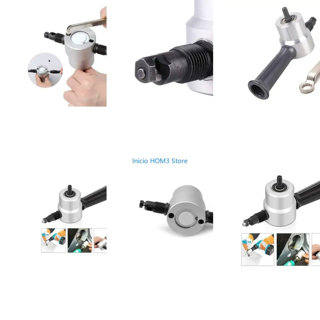 

A5YD Metal Cutter Double Head Metal Nibbler For Thin Sheet Iron Plate Cutting Ergonomic Handle Portable Manual Tool