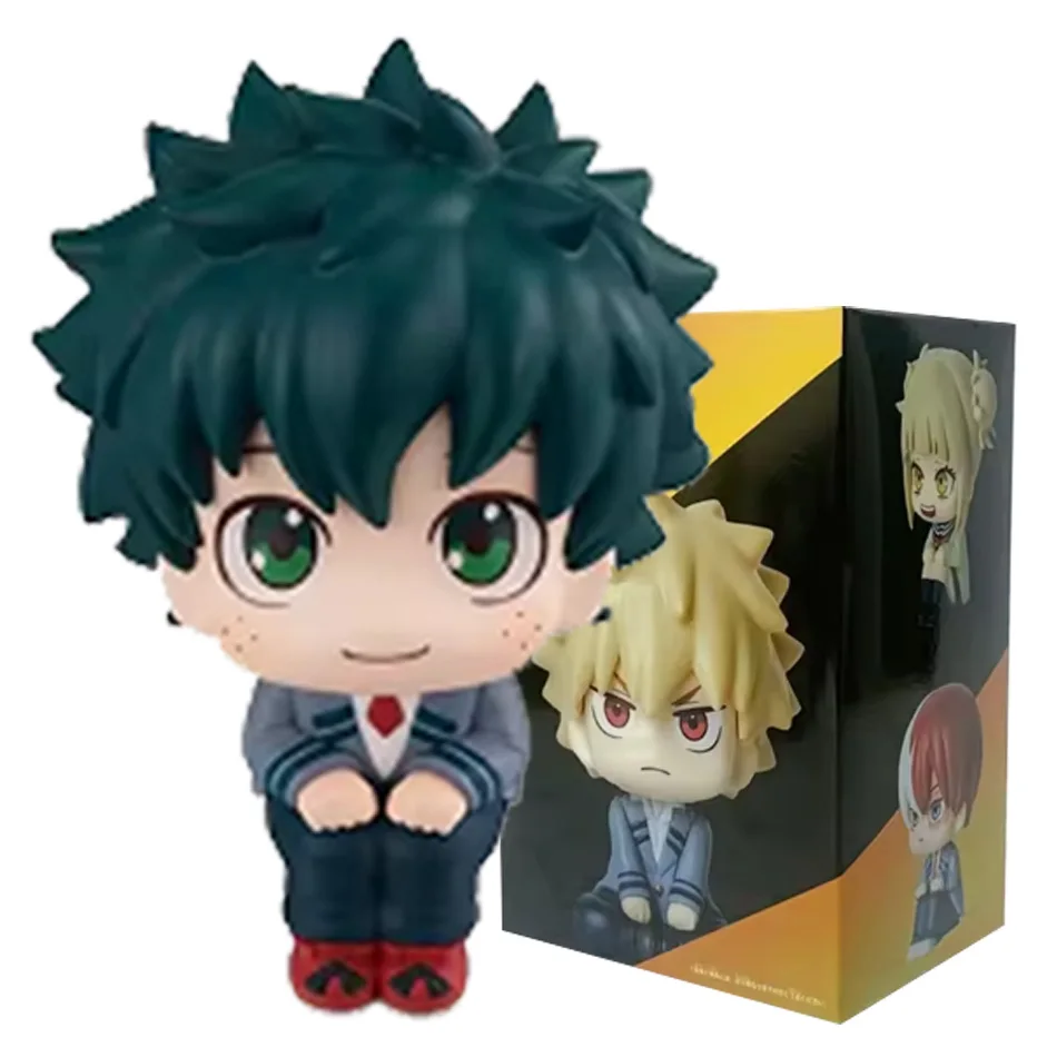 Anime MHA Himiko Toga Q Edition Action Figure Simpatica bambola da collezione Hero Toy Gift Look up Model