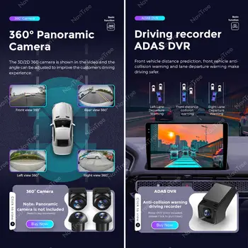 適用於奧迪A3 8P(2003-2012)的8核心安卓智慧系統多媒體播放器,搭配立體聲導航、GPS、無線CarPlay、車用收音機和DSP功能。 8 最佳銷售 奧迪A3 8P1 - №1