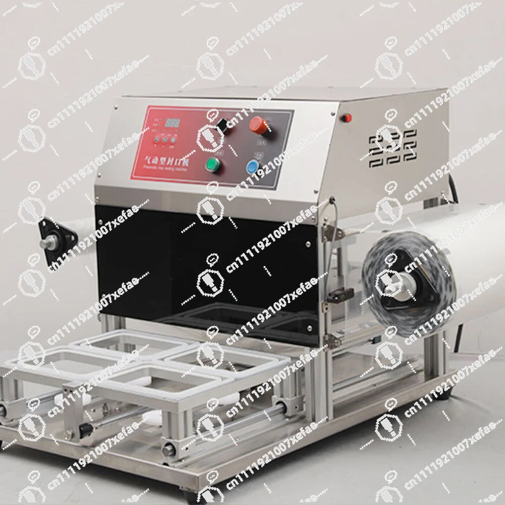 Automatic food tray sealing machine lunch box sealing machine