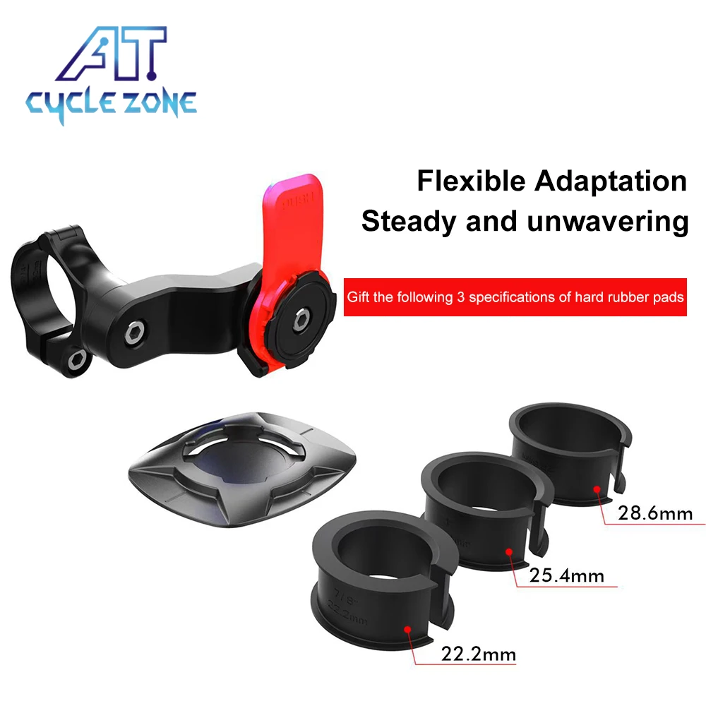 360° Rotatable Bike Phone Holder Universal Adjustable MTB Cellphone Holder Anti-Shake Bicycle Phone Bracket Cycling Accessories