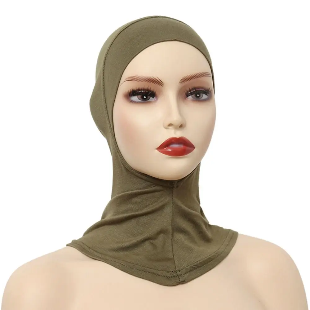 Beautiful 26 Colors Hijab Inners Caps Stretchable Cotton Under Scarf Scarves Classic Circular Mouth Scarf Turbans Appointment