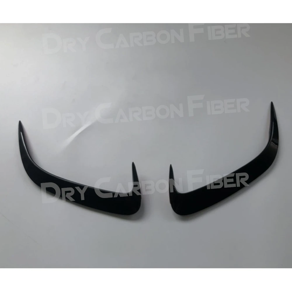 Dry Carbon Fiber Rear Bumper Splitters Flaps Lip Spoiler For Benz GLE Class W167 GLE350 GLE450 GLE53 AMG Sport SUV 2020 ABS 
