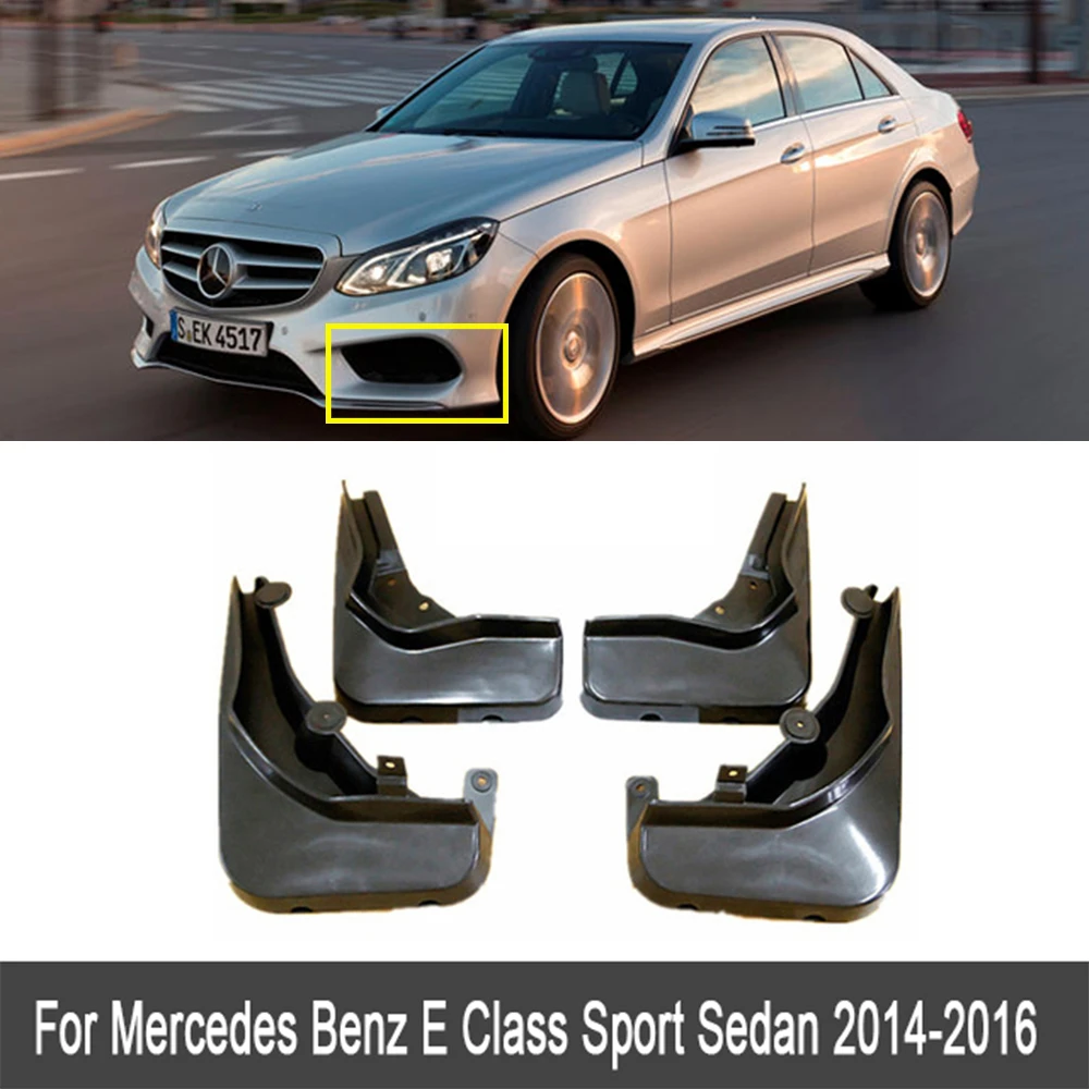 for Mercedes Benz E Class W212 2010 2011 2012 2013 2014 2015 2016 Mud Flaps Mudguards Splash Guards Fender Flare Car Accessories
