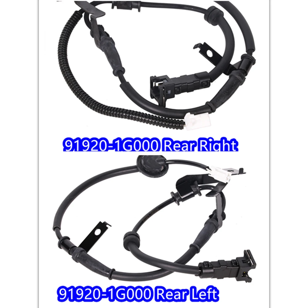 

Высококачественный задний правый или задний левый датчик скорости колес из АБС-пластика 91920-1G000 91921-1G000 для Hyundai Accent 919201G000 919211G000