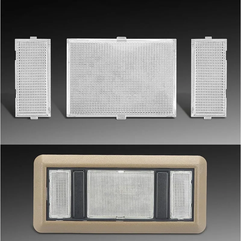

Car Interior Roof Map Dome Light Lens Cover Trim Auto Inner Reading Light Lamp Parts For GMC C2500 C3500 K2500 K3500 1988-2000