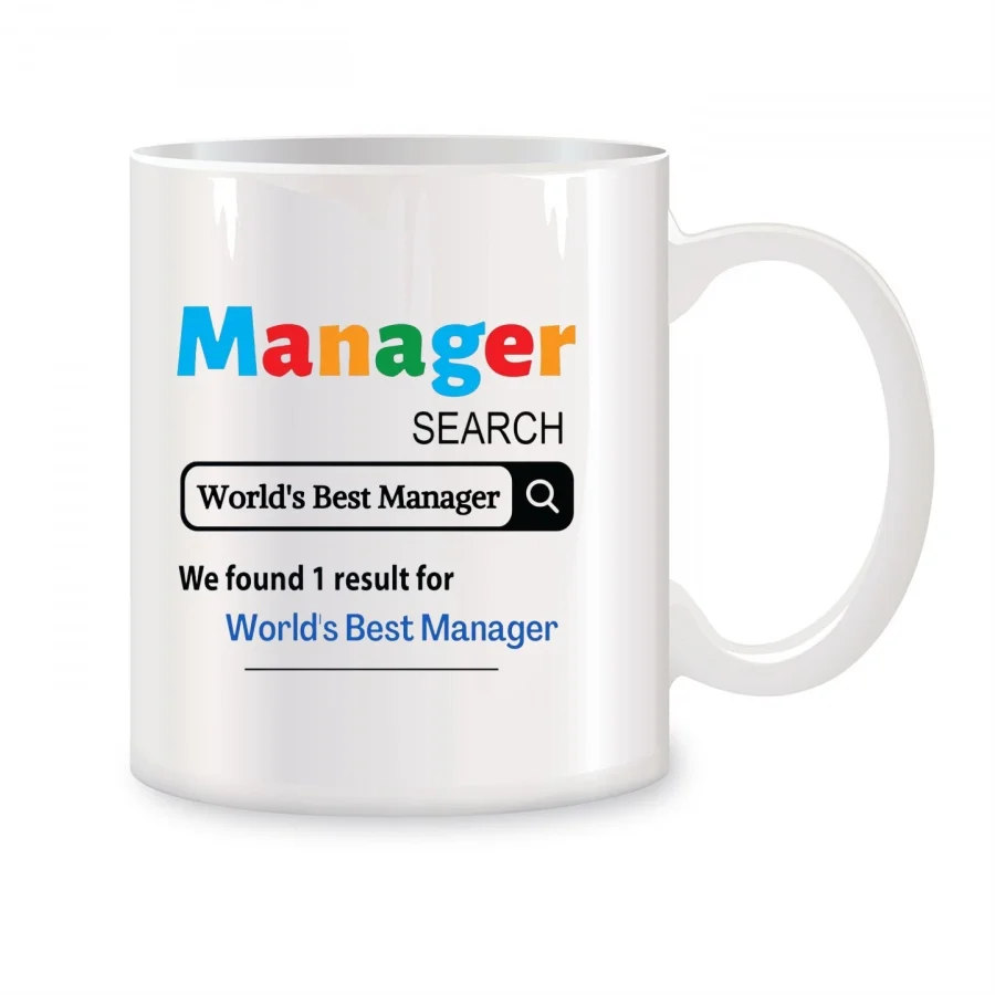 

World's Best Manager Mugs For Phd Graduation Gift Birthday Gifts Novelty Coffee Ceramic Tea Cups White 11 oz