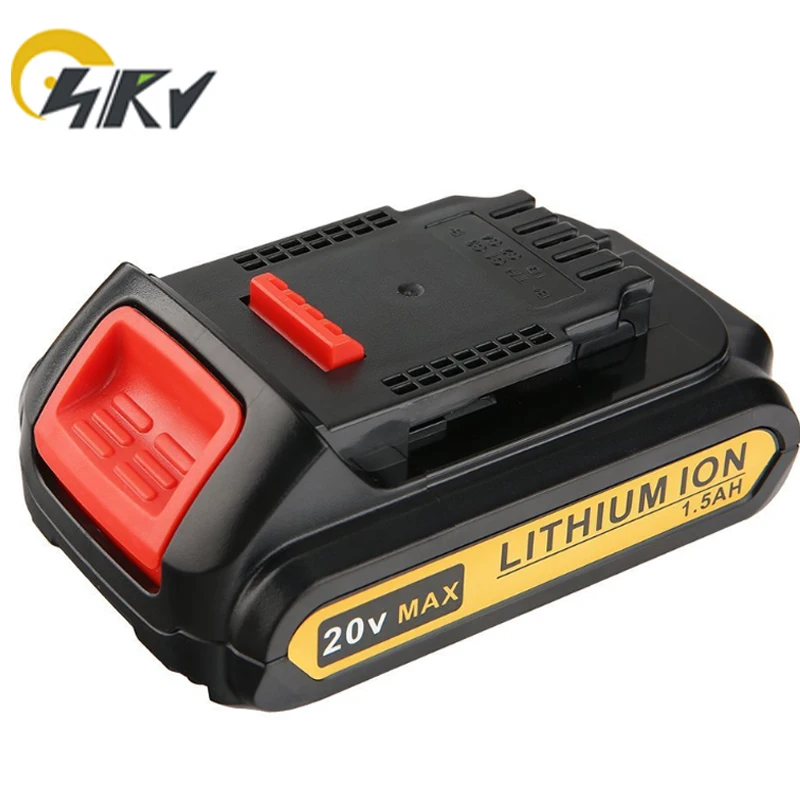 

Сменный литиевый аккумулятор для Dewalt, 20 в, 1,5 Ач/2,0 Ач, DCB203, DCB200, DCB204, DCB180, DCF883B