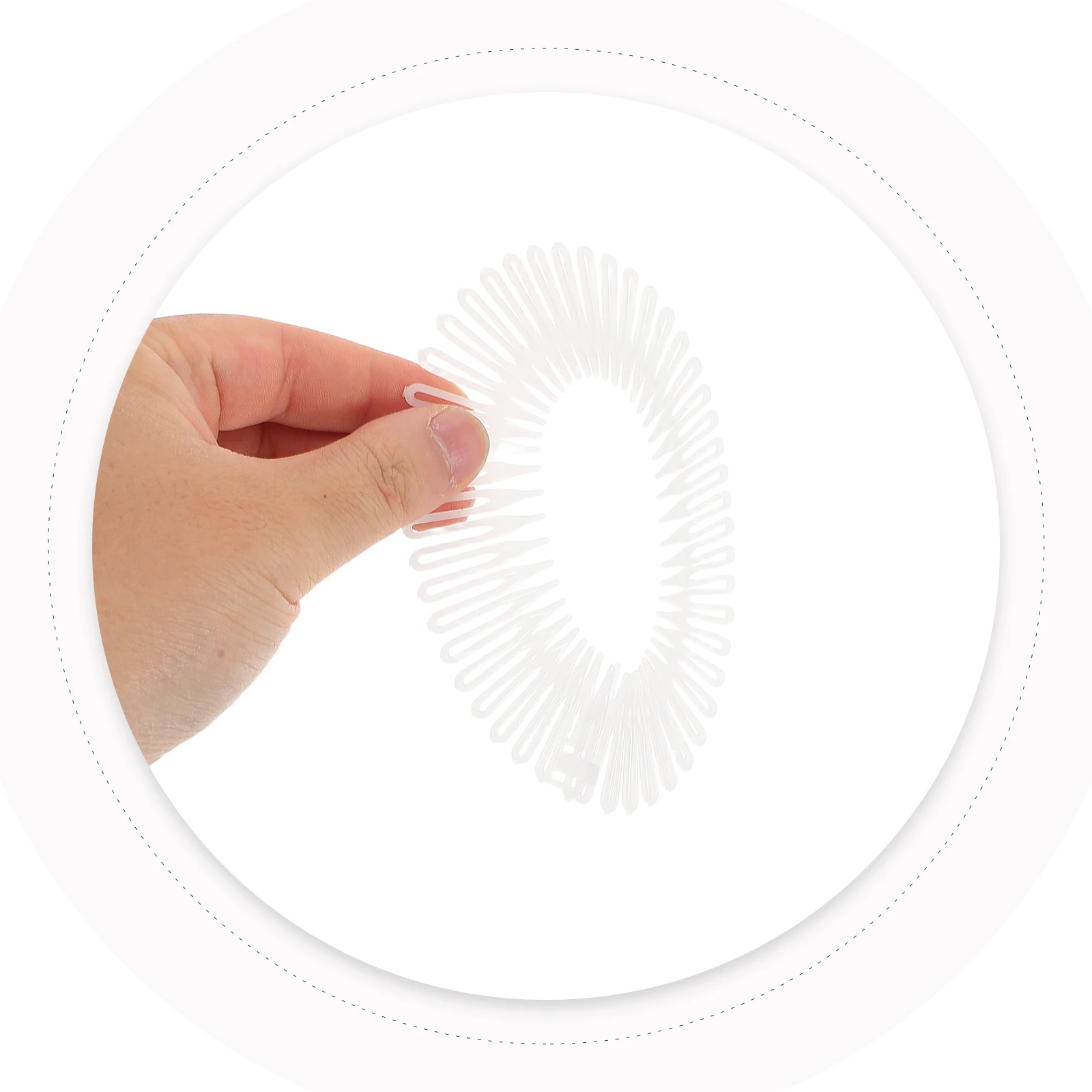

12 Pcs Invisible Hair Shaving Comb Pull Back Headband Tooth Bands Elastic Headbands Stretch Hairband Holder