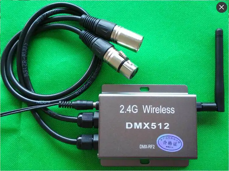 High-speed Wireless DMX512 Transceiver, 2.4G Wireless DMX512 Signal Amplifier, Light Speed Lamp, Cranking Handkerchief Lamp