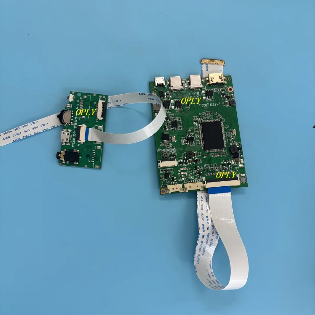 EDP Controllor board 2 TYPE C Mini HDMI-compatible kit for LQ156M1JW LQ156M1JW06 15.6inch 1920x1080 LED LCD panel screen display