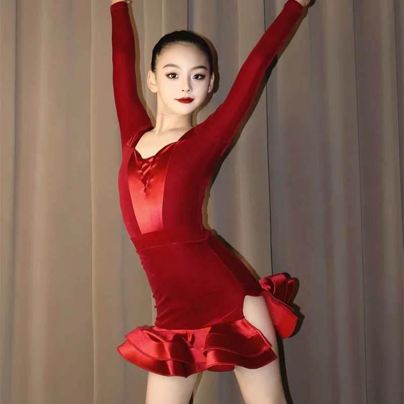 ชุดเต้นรำตุ๊กตาขนนุ่มสำหรับเด็กผู้หญิงสไตล์ใหม่ - เหมาะสำหรับการฝึกซ้อมและการแสดงในชีวิตประจำวัน ชุดเต้นรำสำหรับเด็ก