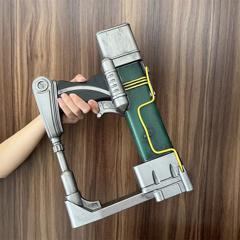 تداعيات 4 بندقية الليزر بندقية سلاح البنادق 1:1 تأثيري دور اللعب نموذج دمى هدايا المطاط لا اطلاق النار السلامة بولي PU المطاط لعبة الهالوين