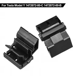 4Pcs Front Storage Box Matching Fixed Buckle Bracket Luggage Box Clips Accessory For Tesla Model 3/Y 1472872-00-C 1472872-00-B