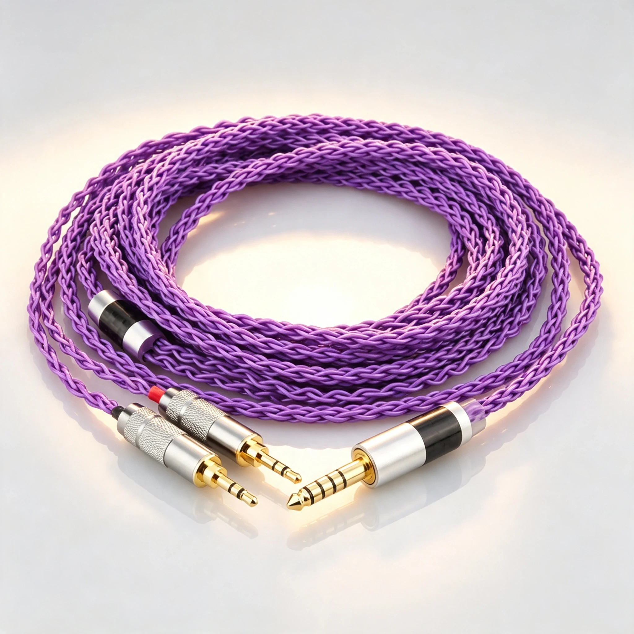3.5mm 4.4mm Balanced Male to Dual 2.5mm Plug Headphone Cable for Hifiman HE400S, HE-400I, HE-400i for WM1A, NW-WM1Z