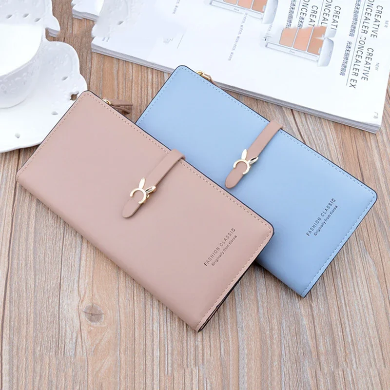 New Arrival Luxury Long Wallet Purses for Women Trend Slim Wallets Female Clutch Bag Birthday's Gift Ladies Credit Card Holder