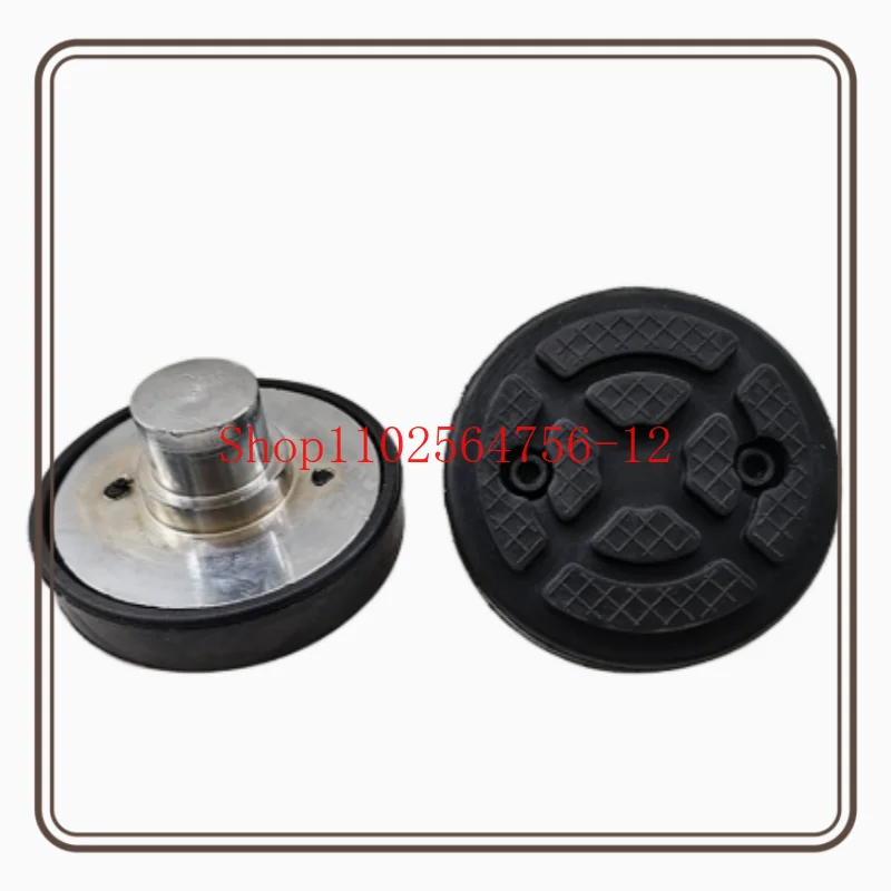 

Automobile Lift Accessories Round Two-hole Pallet Heightening Feet and Legs Rubber Pad Solid Lift Accessories