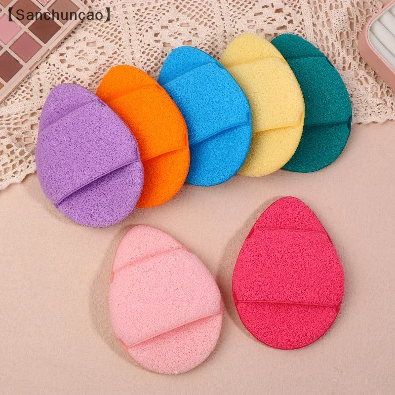 [San» 1 قطعة قابلة لإعادة الاستخدام لينة غسل الوجه نفث الوجه تنظيف الإسفنج وسادة تنظيف سبا تدليك ماكياج مزيل عميق إلى أداة الرؤوس السوداء