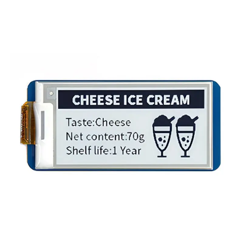 B68A для Raspberry Pi Pico, 2,13-дюймовый E-Ink дисплей, 250x122 пикселей, белый/черный цвет, интерфейс SPI, модуль экрана