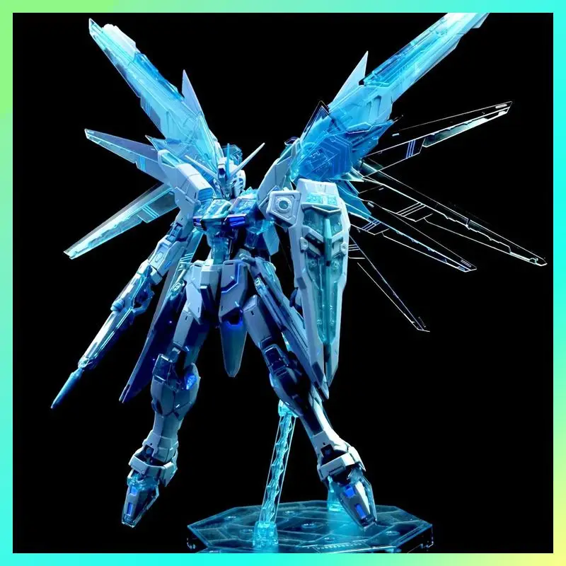 

【New product】DABAN MG 1/100 Freedom 2.0 6650 Transparent Blue Edition Assembly Model Kit Anime Figure Birthday Gift toy