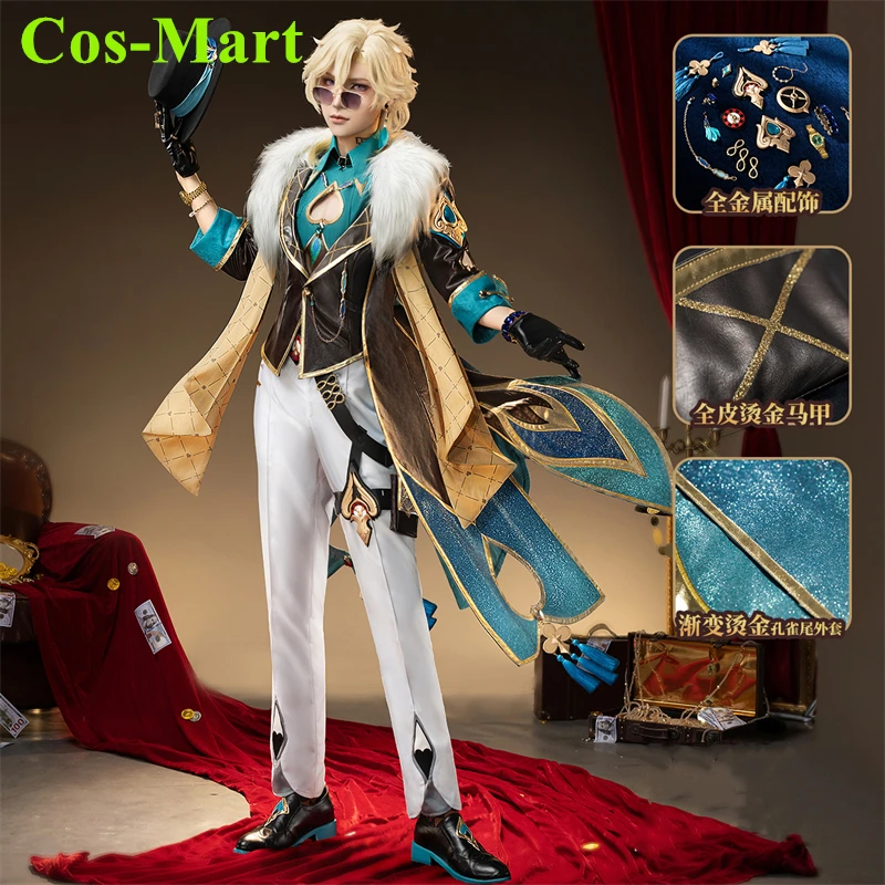 Cos-Mart Honkai: Star Rail Aventurine Sir Kakavasha Costume Cosplay di alta qualità NiuSkin Party gioco di ruolo abbigliamento gioco femminile